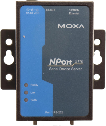 Moxa NPort icon tab