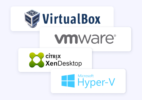 Examples of popular virtualization software