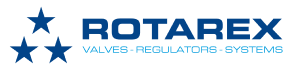 The rotarex logo.